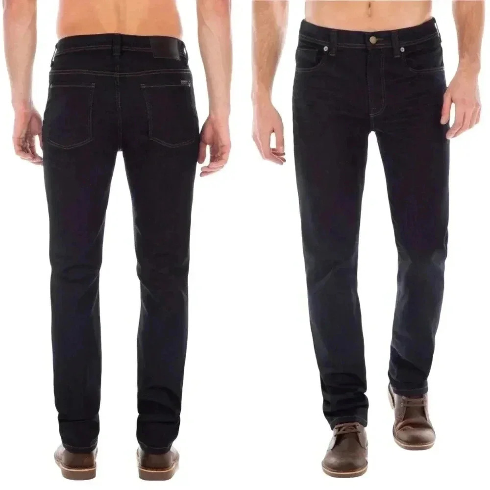 Fidelity Slim Straight Jeans Blue Black Versatile Fit